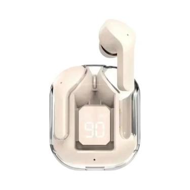 Imagem de Fones De Ouvido TWS Bluetooth Transparentes Com Qualidade De Som HIFI 