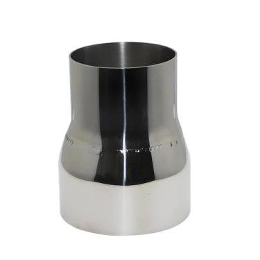 Imagem de Adaptador Redutor Reto De Tubo De Aço Inoxidável Para Escape De Carro 