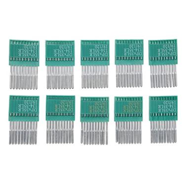 Imagem de Acouto Máquina de Costura de Aço de 100 Contagem 120/19 para Bordar e Couro, Pular Pontos e Fácil de Usar