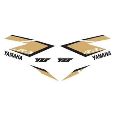 Imagem de Adesivo Protetor Tank Pad Yamaha YZF R3 2016 a 2022 - Cromo Sign