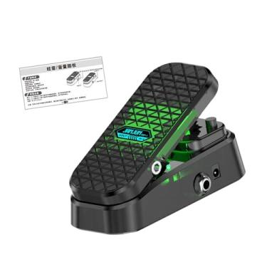 Imagem de Almencla Pedal de volume estéreo para guitarra, pedal de volume wah, pedais de controle profissional para performance musical