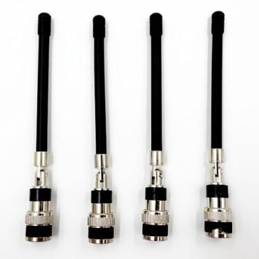 Imagem de HUMARH Substituição de antena para microfone sem fio Shure SLX4 PG SLX24, pacote com 4.