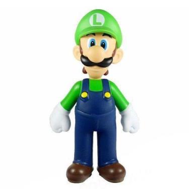 Imagem de Boneco Action Figure - Luigi 23 Cm - T56 Games, Mario, Action figure, 
