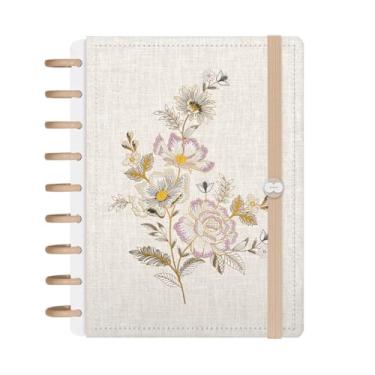 Imagem de Caderno Iscool Disc Inteligente 140 Folhas Entrepontos Rosas Médio M+