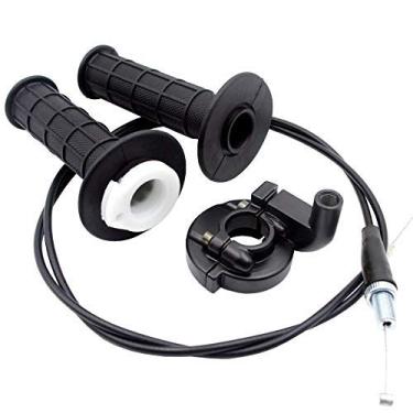 Imagem de Manípulo do acelerador giratório para motocicletas de 50 cc 90 cc 110 cc 125 cc 140 cc 7/8 22 mm