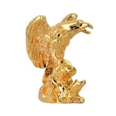 Imagem de Ｂｅｓｇａ Estátua de águia, estatueta de animal, decoração de mesa, escultura de resina para sala de estar, estante de livros, Style D