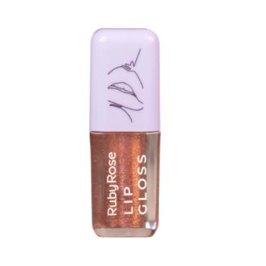 Imagem de Ruby Rose Lip Gloss Brilhante Bonfire, 4,5g, HB82345N