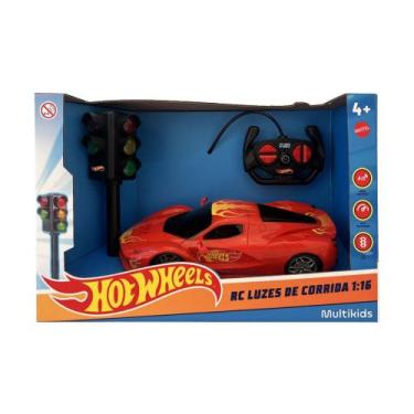 Imagem de Carrinho de Controle Remoto Hot Wheels Multikids - BR2446, Vermelho