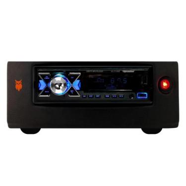 Imagem de Receiver Aparelho De Som usb pendrive bluetooth Aw240 Com Amplificador