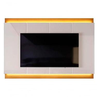 Imagem de Painel Para Tv De Até 70 100% Mdf Com Led Maraco 1.8 Jequitiba-off Whi