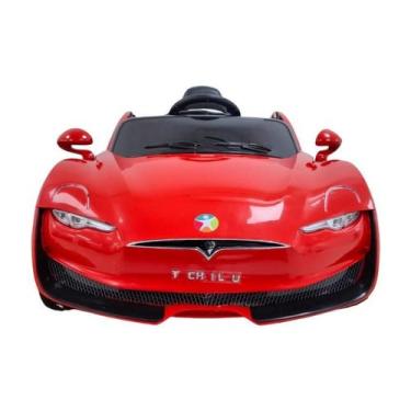 Imagem de Carro Elétrico Infantil Bateria 12V Controle Remoto Música - Bang Toys