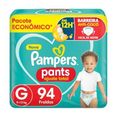 Imagem de Fralda Pampers Pants Ajuste Total Tamanho G 94 Unidades