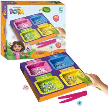Imagem de Jogo Educativo Cores E Potes Dora Aventureira 0344 Nig