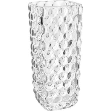Imagem de Vaso Decorativo Enfeite Casa Quadrado Home&co Vidro 24x10x10