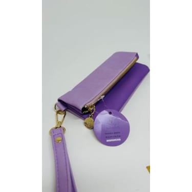 Imagem de Estojo Escolar/Organizador Animativa Lavander - 187 × 152 mm - 4 Compartimentos.