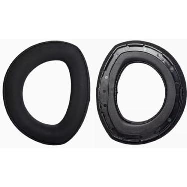 Imagem de Almofadas de ouvido de reposição Joghaw para fones de ouvido SENNHEISER - compatíveis com HD 800/HD800S | Almofadas de Nano Couro Premium com Nano Couro de Espuma de Memória Suave