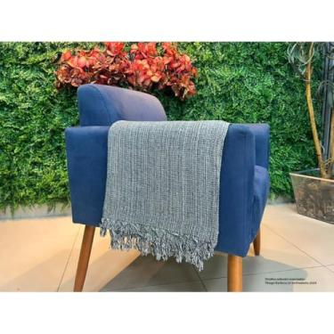 Imagem de Manta Grande Sofa Cama 2,40x1,80m algodão(CINZA MESCLADO)