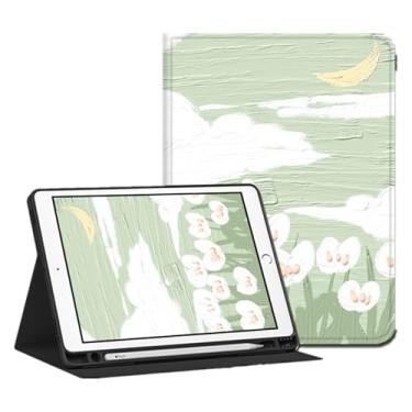Imagem de Yzlvigrous Capa para ipad Mini 6 Gen 2021/ipad Mini 7 Gen 2024, Capa Fina de Suporte PU de 8.3 Polegadas com Despertar/sono Automático, Visualização em Vários Ângulos