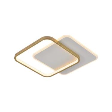 Imagem de Plafon Sindora DCX03132 Led Bivolt Dourado, Dourado