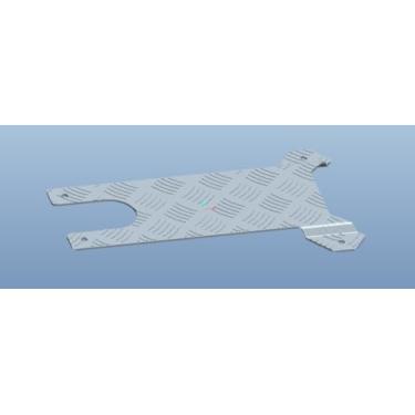 Imagem de NOVSIGHT Painel de substituição de espelho retrovisor lateral UTV prata