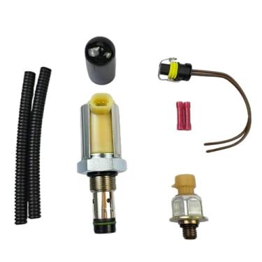 Imagem de Regulador de pressão injetor de válvula IPR 5C3Z9C968CA e sensor de controle ICP 1845428C92 para 2003-2010 F0rd Super Duty F250 F350 F450 F550 E350 E450 Excursion 6.0L Powerstroke 5C3Z968CA Z-9C966 8