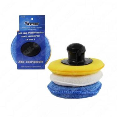Imagem de Kit De Polimento Automotivo 3 Em 1 C-suporte Western Car-03