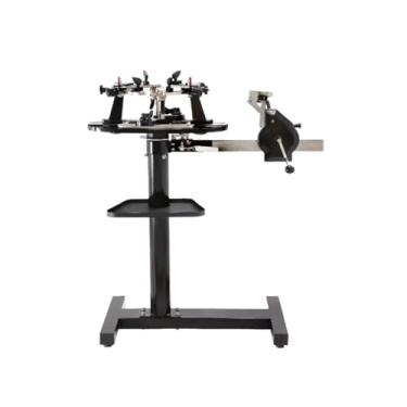 Imagem de ZDJZMGZ Máquinas de longarina de raquete de mesa, máquina de amarrar tênis, com acessórios de corda/ferramentas de cordas de raquetes de máquina, cordas de raquete, tênis