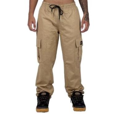 Imagem de Calça John Roger Cargo Reta Combat Bege-Masculino