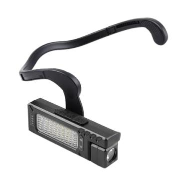 Imagem de Lanterna de cabeça para caminhada | Lanterna de cabeça recarregável para caminhada, lanterna de LED para homens, mulheres, adultos, pesca, uso ao ar livre, corrida, leitura, caminhada, caça, corrida