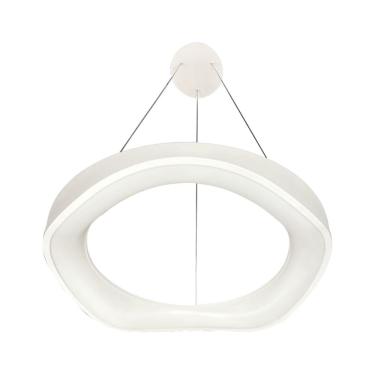 Imagem de Pendente Orgânico II Branco 50cm Led 29W 3000K Bivolt LA0042 Delis