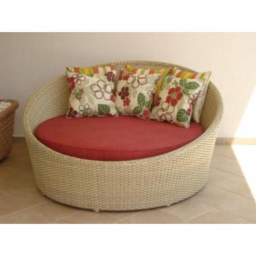 Imagem de Sofa Concha Ofuro Chaise Em Fibra Sintética Area Externa - Sarah Móvei