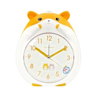 Imagem de Relógio Para Crianças - Adorável Alto-Falante De Canto E Fala - Design Animal Cantar Falar Despertador - Para Idades De 3 A 12 Anos Meninas E Meninos Dormir Quarto Mesa Escritório Casa Manhã