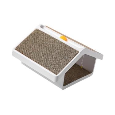 Imagem de WeiLaiKeQi Cama para arranhar gatos, Condomínio para gatos, Móveis de proteção Móveis criativos para gatos Almofada para arranhar gatos para gatos internos