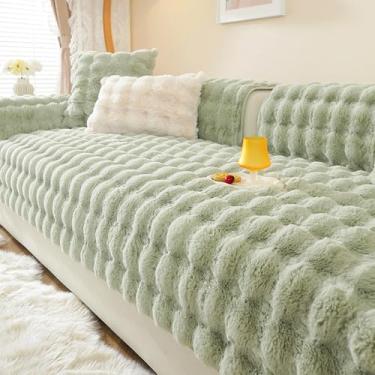 Imagem de Capa de sofá para sofá secional em forma de L, almofadas não removíveis, capas de sofá de pelúcia quentes e amigáveis à pele, laváveis com sensação de massagem, capa de seda de sofá de vários tamanhos