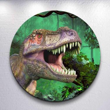 Imagem de Capa Painel Redondo Festa Parque Dos Dinossauros Estampa Infantil Mini
