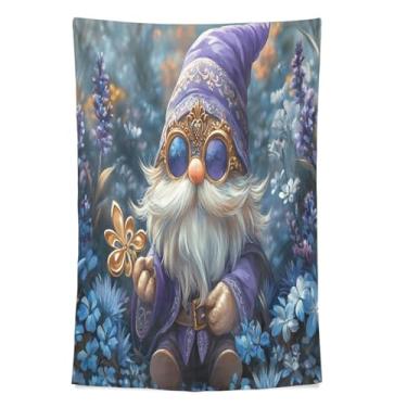 Imagem de STAYTOP Tapeçaria Carnaval Máscara de Parede Tapeçarias para Decoração de Casa Dormitório Sala de Estar Quarto Tapete de Parede (90 × 60 pol)