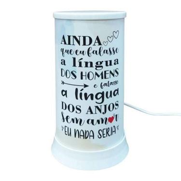 Imagem de Luminária De Mesa Hug A Língua Dos Anjos