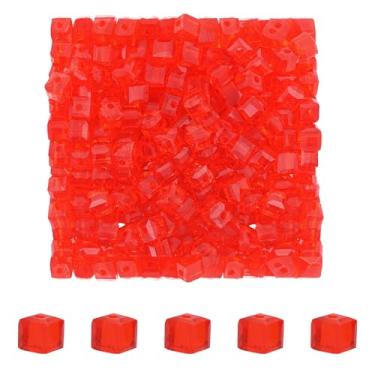 Imagem de Mandala Crafts Contas de cristal Sam Cube de 4 mm – 500 contas de vidro facetadas para fabricação de joias, suprimentos de contas, artesanato DIY, pulseiras, colares, brincos e contas