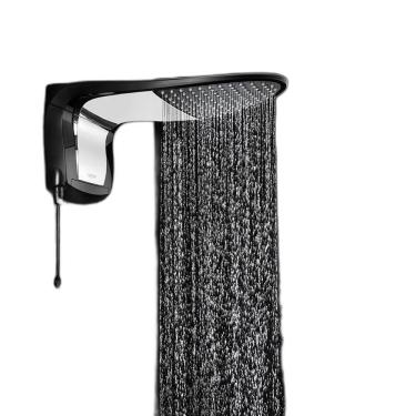 Imagem de Ducha Acqua Wave Ultra 6800W 220V Lorenzetti Preto Cromado