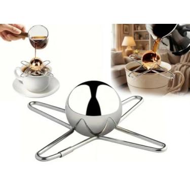 Imagem de Bola de resfriamento expresso, bola de resfriamento para Nespresso, bola congelada reutilizável não diluída para expresso, café gelado, bourbon e coquetéis, presente para amantes de café