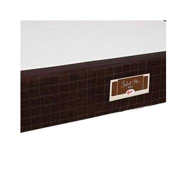 Imagem de Base Box de Casal Castor Sellect P com Revestimento em Tecido Suede 40x138x188cm - Marrom