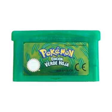 Imagem de Cartão De Jogo Pokemon GBA 32 Bits Para DS NDS GB Em Inglês, Espanhol,
