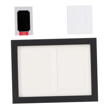 Imagem de Generic Kit para Impressão de Mãos e Pés do Bebê, Almofada de Tinta, Porta-Retrato Decorativo para Casa, Lembrança de Recém-Nascido para Amantes de Animais de, Preto