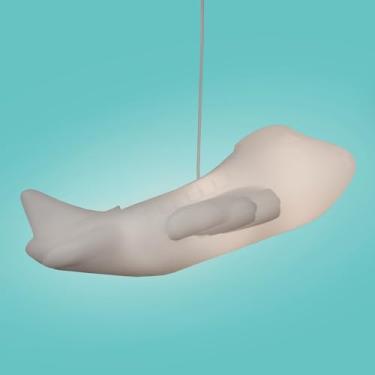 Imagem de Luminária Avião Pendente Fun Light Infantil Bivolt – Iluminação Decorativa Criativa para Quarto de Criança