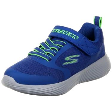 Imagem de Skechers Tênis masculino Go Run 400 V2, Azul/limão, 16
