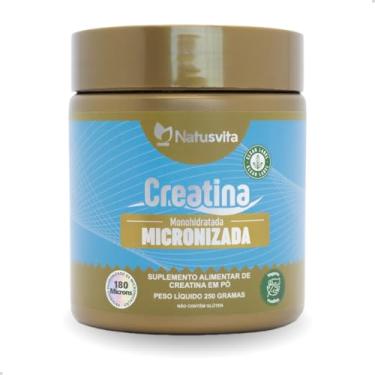 Imagem de Creatina Pura. 101% de Pureza em Laudo. Micronizada À 180 Mícrons Padrão Internacional (01 Lata - 250 gramas)