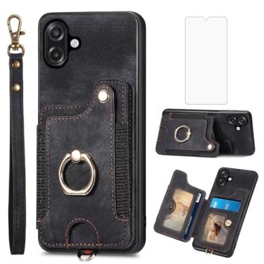 Imagem de Asuwish Capa de telefone compatível com SAM A07 FGDGNK US preta