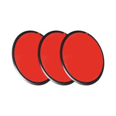 Imagem de Conjunto De Discos Adesivos Dupla Face 80x95mm Para Montagem Em Painel