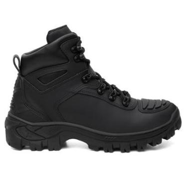 Imagem de Bota Shelga Boots Militar Tática Couro Biqueira PVC Masculina-Masculino