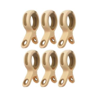 Imagem de Pregadores De Roupa Grandes À Prova De Vento, Pacote Com 12, Clipes De